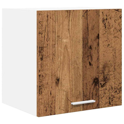 Hängeschrank Riga 2 pcs Altes Holz und Weiß 40 x 31 x 40 cm