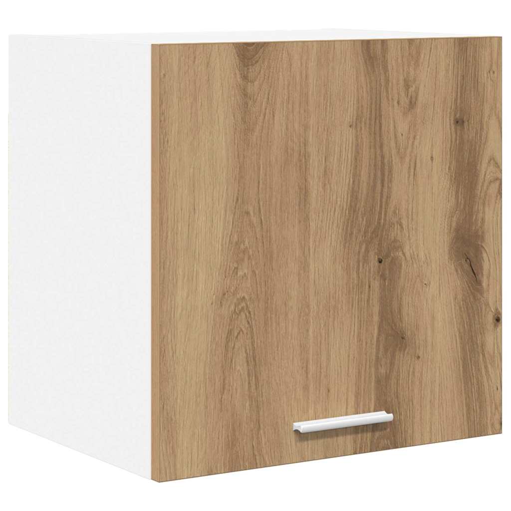 Hängeschrank Riga Artisan-Eiche und Weiß 40 x 31 x 40 cm