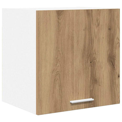 Hängeschrank Riga 2 pcs Artisan-Eiche und Weiß 40 x 31 x 40 cm