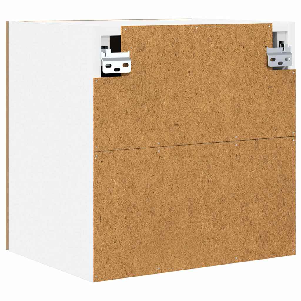 Hängeschrank Riga 2 pcs Artisan-Eiche und Weiß 40 x 31 x 40 cm