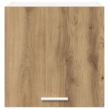 Hängeschrank Riga 2 pcs Artisan-Eiche und Weiß 40 x 31 x 40 cm