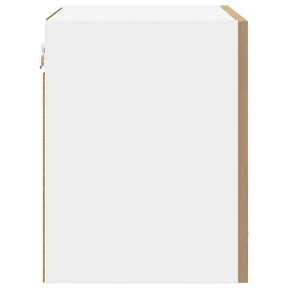 Hängeschrank Riga 2 pcs Artisan-Eiche und Weiß 40 x 31 x 40 cm