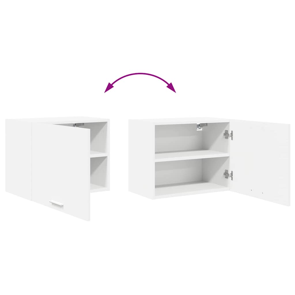 Hängeschrank mit Tür Riga Weiß 50 x 31 x 40 cm Holzwerkstoff