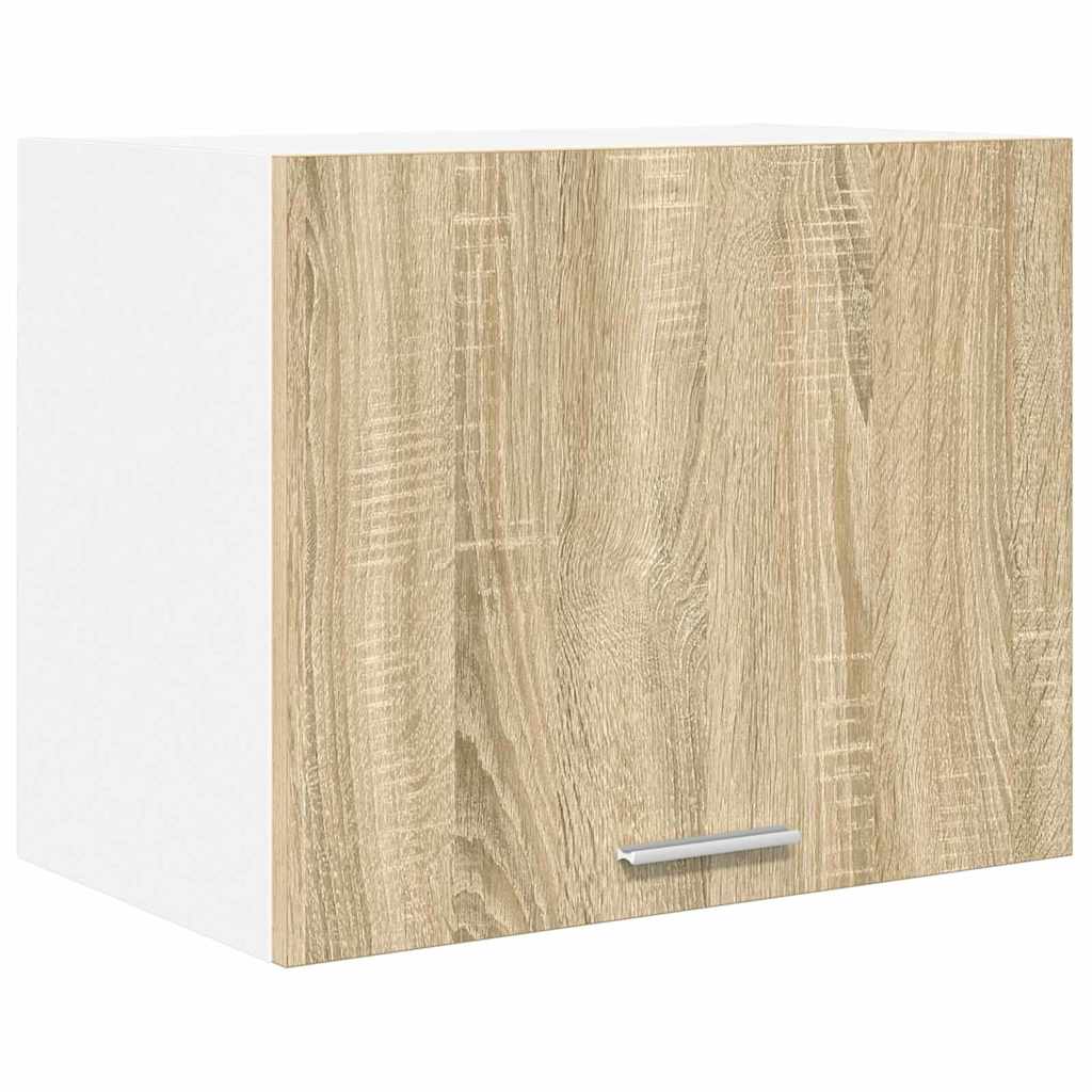 Hängeschrank Riga 2 pcs Sonoma-Eiche und Weiß 50 x 31 x 40 cm