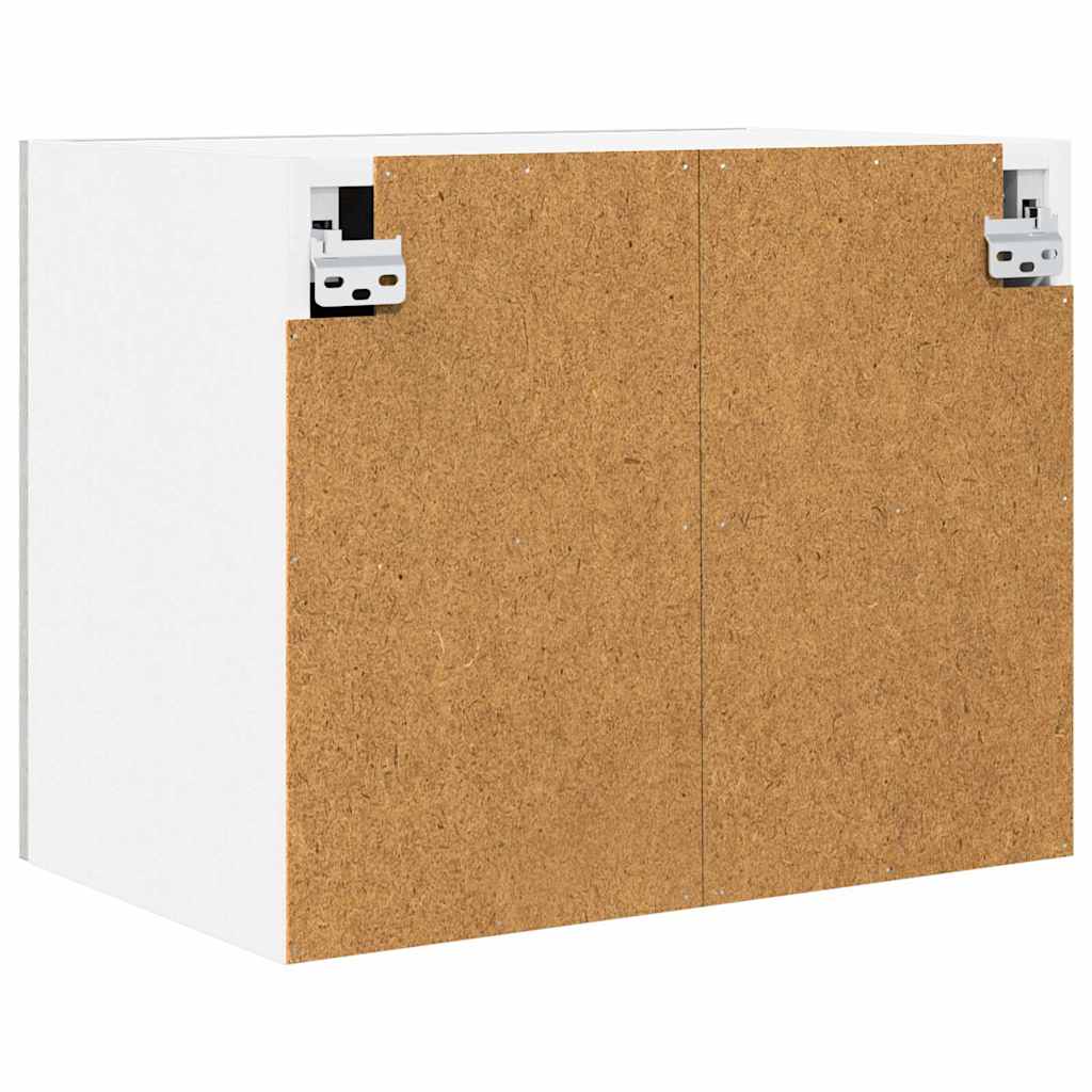 Hängeschrank Riga 2 pcs Betongrau und Weiß 50 x 31 x 40 cm