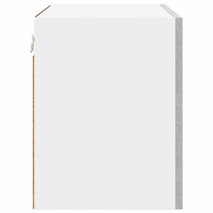 Hängeschrank Riga 2 pcs Betongrau und Weiß 50 x 31 x 40 cm