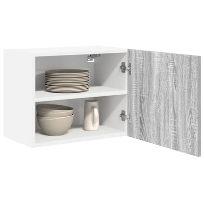 Hängeschrank Riga 2 pcs Grau Sonoma und Weiß 50 x 31 x 40 cm