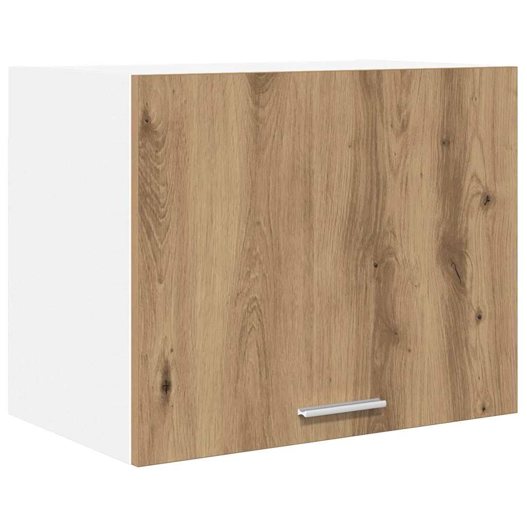 Hängeschrank Riga 2 pcs Artisan-Eiche und Weiß 50 x 31 x 40 cm