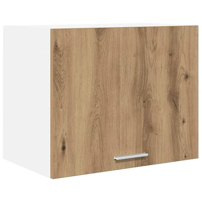 Hängeschrank Riga 2 pcs Artisan-Eiche und Weiß 50 x 31 x 40 cm