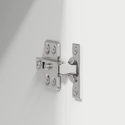 Hängeschrank mit Regal Riga Weiß 60 x 31 x 40 cm Holzwerkstoff