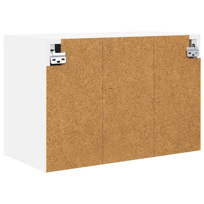 Hängeschrank mit Regal Riga Weiß 60 x 31 x 40 cm Holzwerkstoff