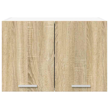 Hängeschrank Riga 2 pcs Sonoma-Eiche und Weiß 60 x 31 x 40 cm