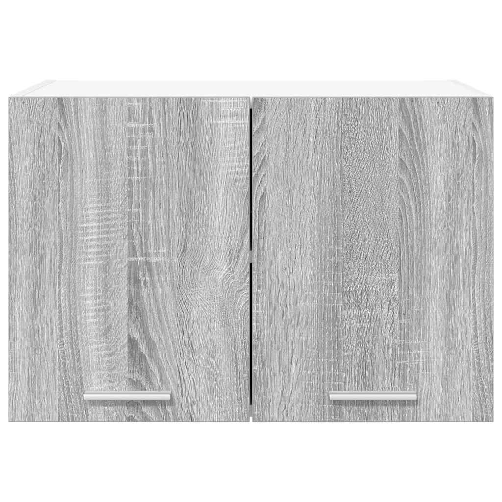 Hängeschrank Riga 2 pcs Grau Sonoma und Weiß 60 x 31 x 40 cm