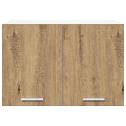 Hängeschrank Riga 2 pcs Artisan-Eiche und Weiß 60 x 31 x 40 cm