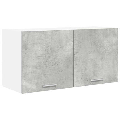 Hängeschrank Riga Beton Grau 80 x 31 x 40 cm Holzwerkstoff