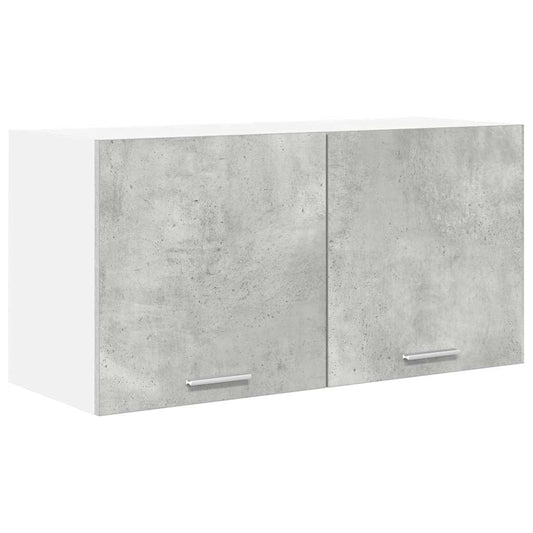 Hängeschrank Riga Beton Grau 80 x 31 x 40 cm Holzwerkstoff