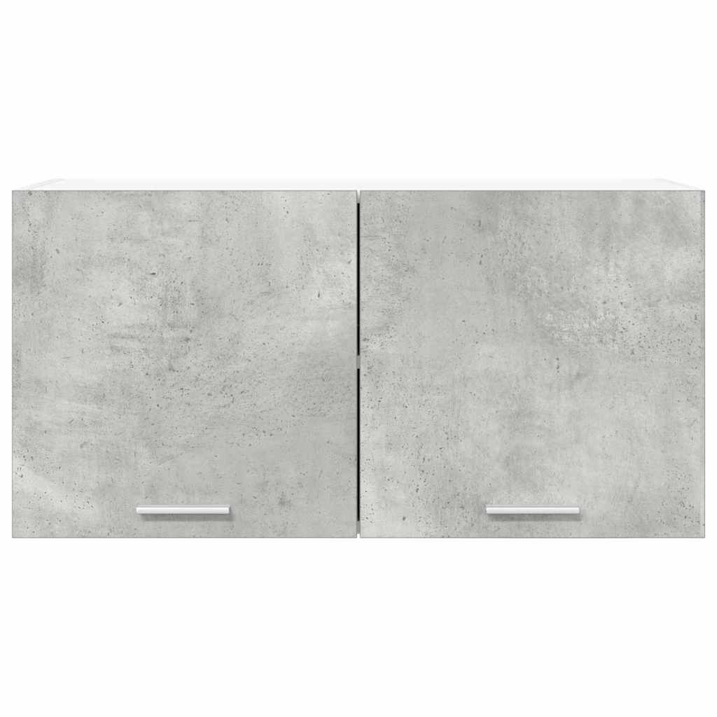 Hängeschrank Riga Beton Grau 80 x 31 x 40 cm Holzwerkstoff