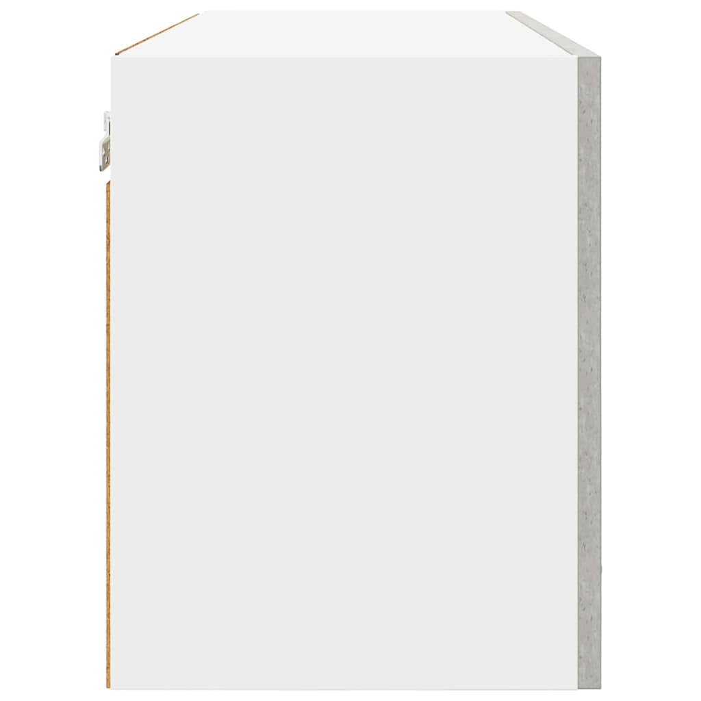 Hängeschrank Riga Beton Grau 80 x 31 x 40 cm Holzwerkstoff