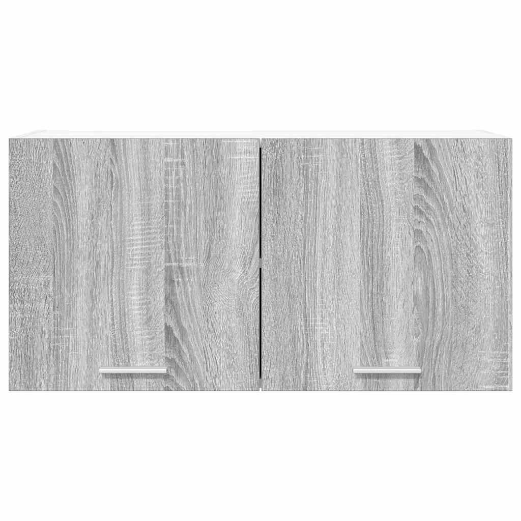 Hängeschrank Riga Graues Sonoma 80 x 31 x 40 cm Holzwerkstoff