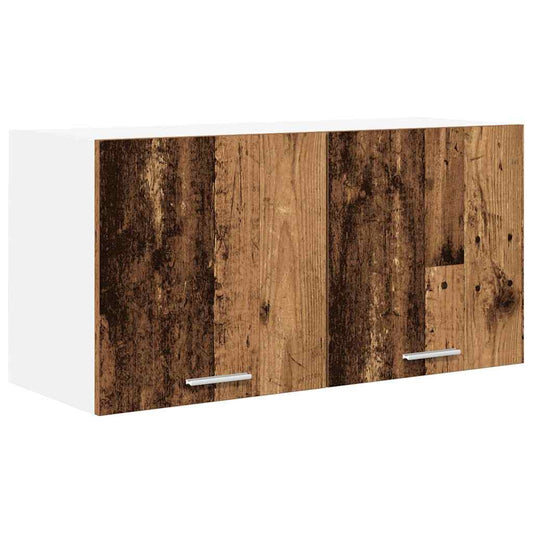 Hängeschrank mit Tür Riga Altholz 80 x 31 x 40 cm Holzwerkstoff