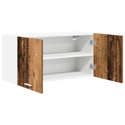 Hängeschrank mit Tür Riga Altholz 80 x 31 x 40 cm Holzwerkstoff