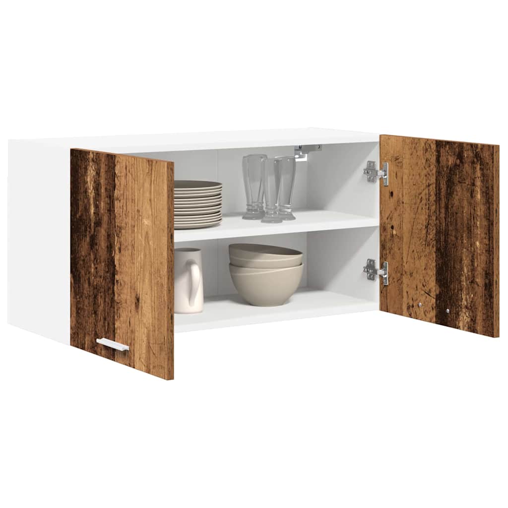 Hängeschrank mit Tür Riga Altholz 80 x 31 x 40 cm Holzwerkstoff