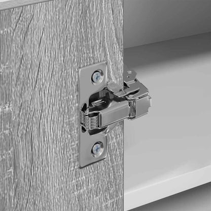 Hängeschrank Riga Grau Sonoma und Weiß 57 x 57 x 40 cm