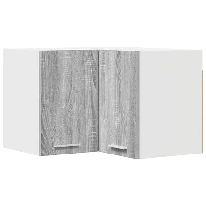 Hängeschrank Riga Grau Sonoma und Weiß 57 x 57 x 40 cm