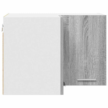 Hängeschrank Riga Grau Sonoma und Weiß 57 x 57 x 40 cm