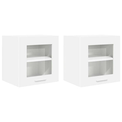 Hängeschrank Riga 2 pcs Weiß 40 x 31 x 40 cm Holzwerkstoff