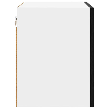 Hängeschrank Riga 2 pcs Schwarz Eichen-Optik 40 x 31 x 40 cm