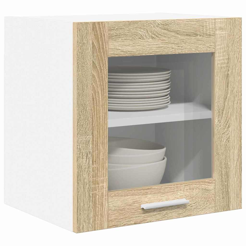 Hängeschrank mit Tür Riga 2 pcs Sonoma-Eiche 40 x 31 x 40 cm