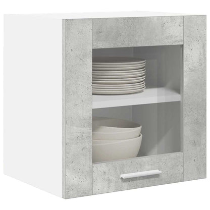 Hängeschrank Riga Beton Grau 40 x 31 x 40 cm Holzwerkstoff