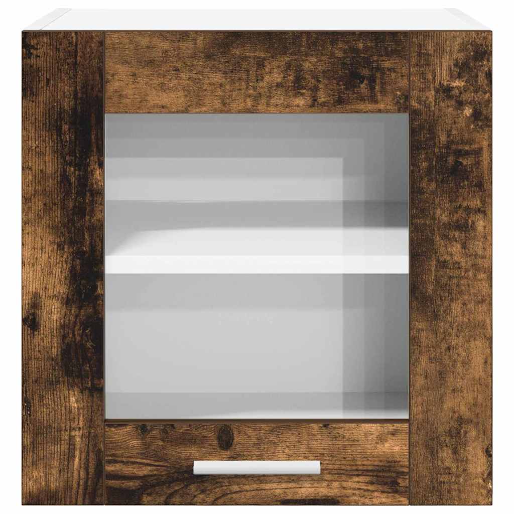 Hängeschrank mit Tür Riga Geräucherte Eiche 40 x 31 x 40 cm