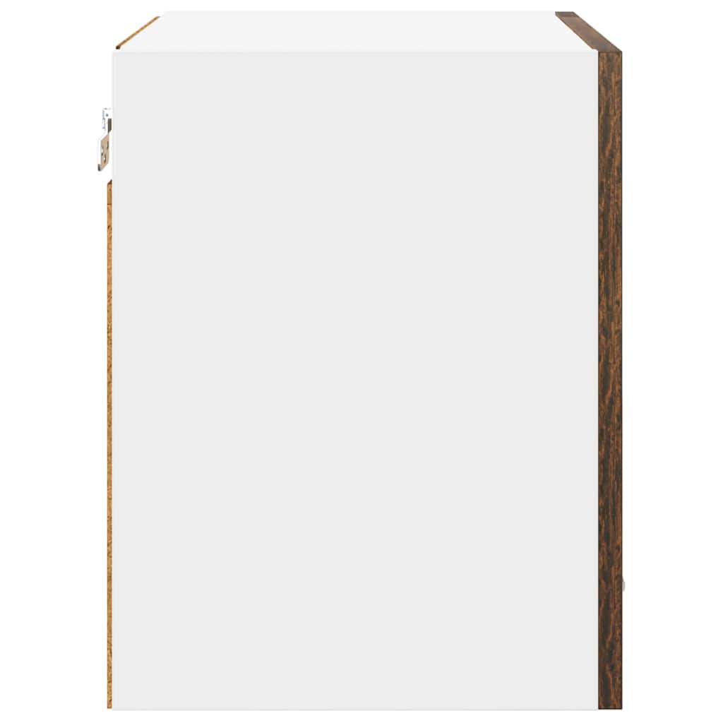 Hängeschrank mit Tür Riga Geräucherte Eiche 40 x 31 x 40 cm