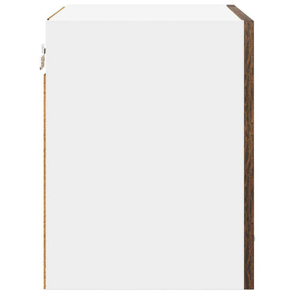 Hängeschrank mit Tür Riga Geräucherte Eiche 40 x 31 x 40 cm