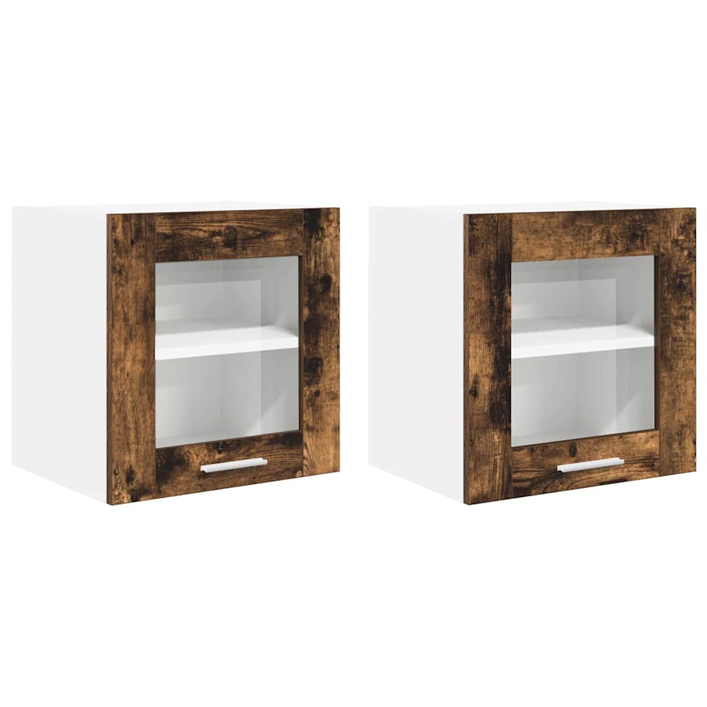 Hängeschrank Riga 2 pcs Geräucherte Eiche 40 x 31 x 40 cm