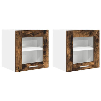 Hängeschrank Riga 2 pcs Geräucherte Eiche 40 x 31 x 40 cm