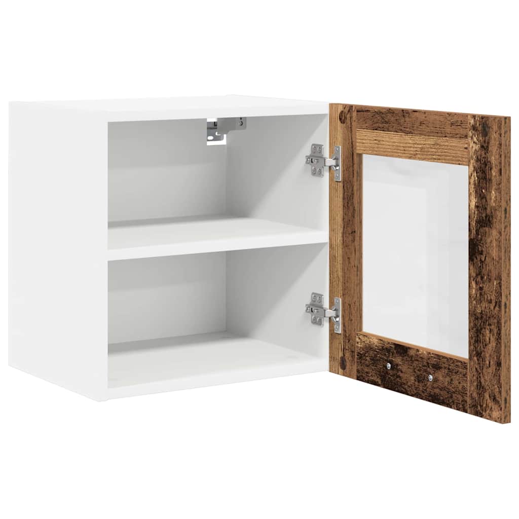Hängeschrank Riga 2 pcs Altholz 40 x 31 x 40 cm Holzwerkstoff