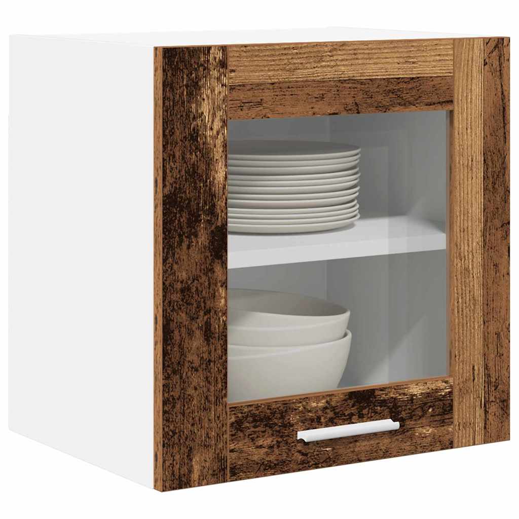 Hängeschrank Riga 2 pcs Altholz 40 x 31 x 40 cm Holzwerkstoff