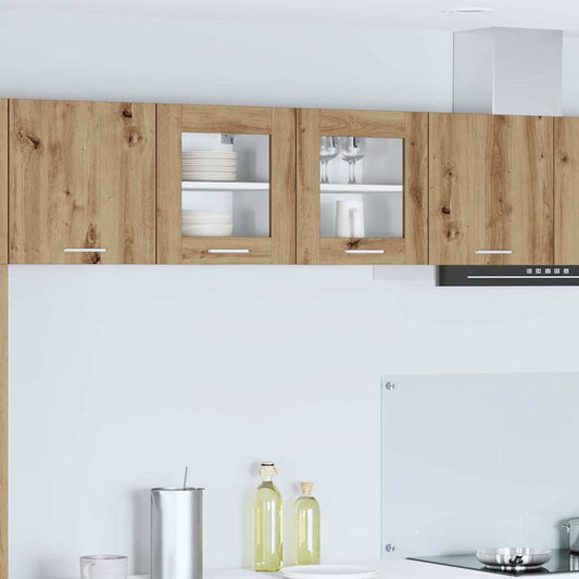 Hängeschrank mit Tür Riga 2 pcs Artisan-Eiche 40 x 31 x 40 cm