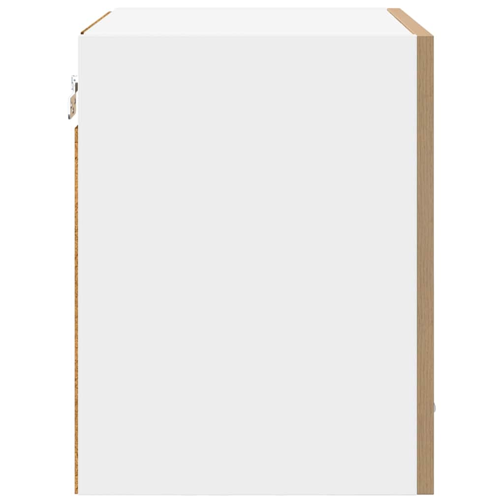 Hängeschrank mit Tür Riga 2 pcs Artisan-Eiche 40 x 31 x 40 cm