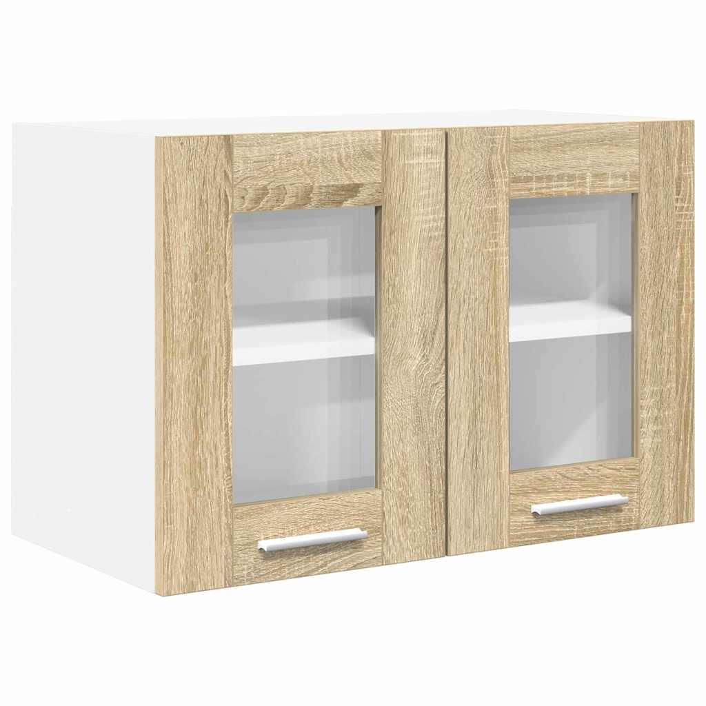 Hängeschrank mit Tür Riga 2 pcs Sonoma-Eiche 60 x 31 x 40 cm