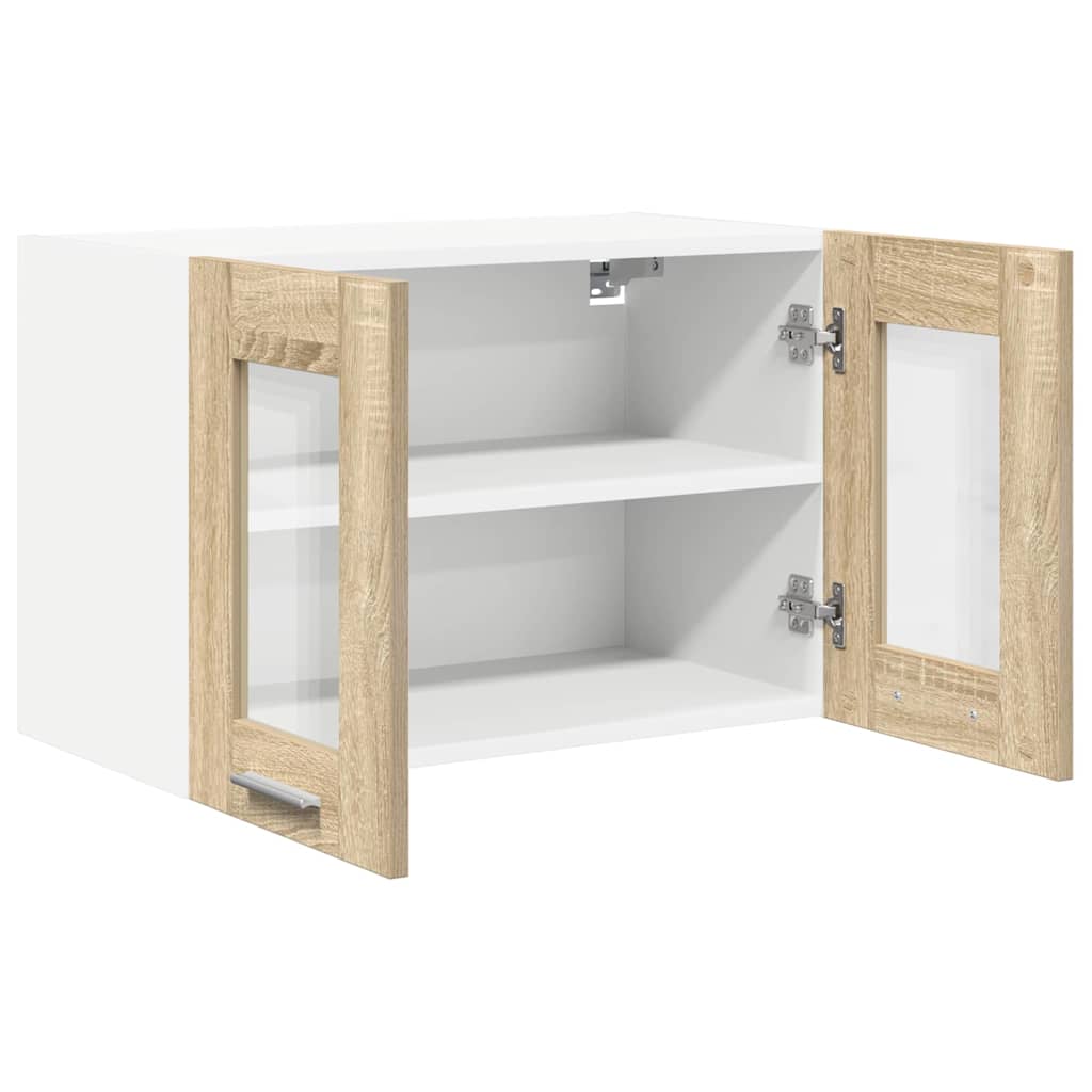 Hängeschrank mit Tür Riga 2 pcs Sonoma-Eiche 60 x 31 x 40 cm