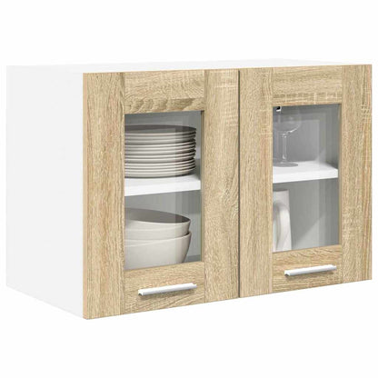 Hängeschrank mit Tür Riga 2 pcs Sonoma-Eiche 60 x 31 x 40 cm