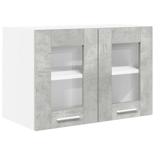 Hängeschrank Riga Beton Grau 60 x 31 x 40 cm Holzwerkstoff