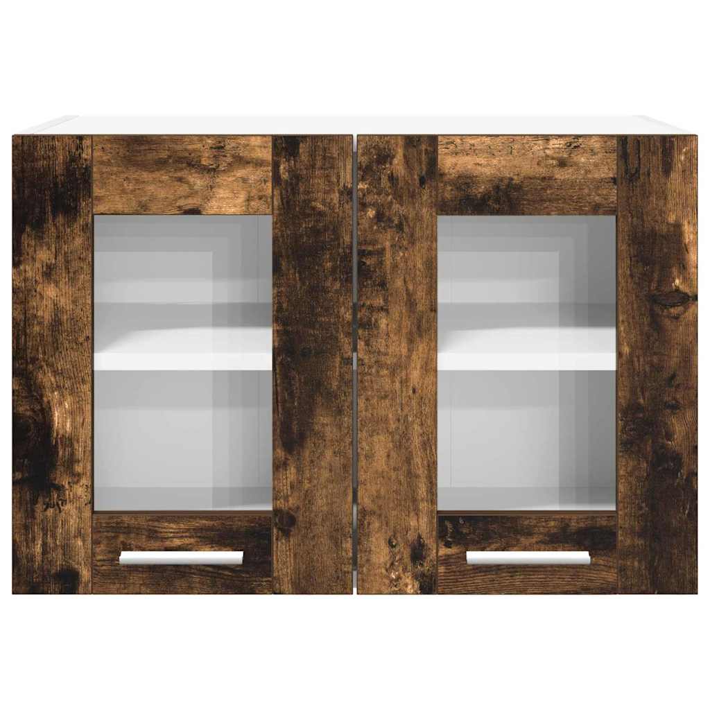 Hängeschrank mit Tür Riga Geräucherte Eiche 60 x 31 x 40 cm