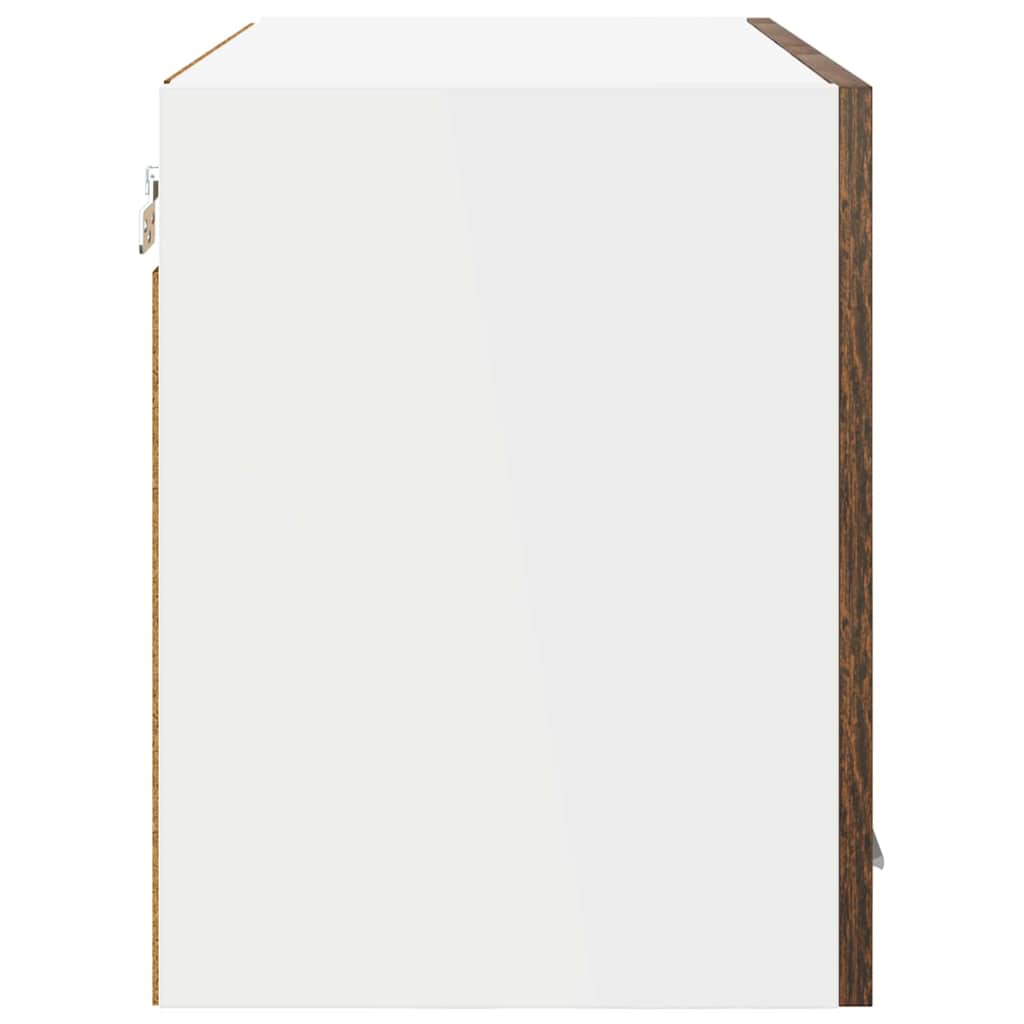 Hängeschrank mit Tür Riga Geräucherte Eiche 60 x 31 x 40 cm