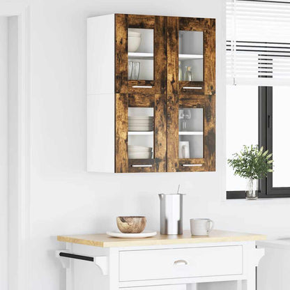 Hängeschrank Riga 2 pcs Geräucherte Eiche 60 x 31 x 40 cm