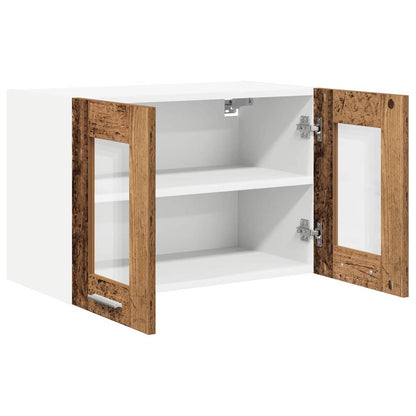 Hängeschrank Riga 2 pcs Altholz 60 x 31 x 40 cm Holzwerkstoff